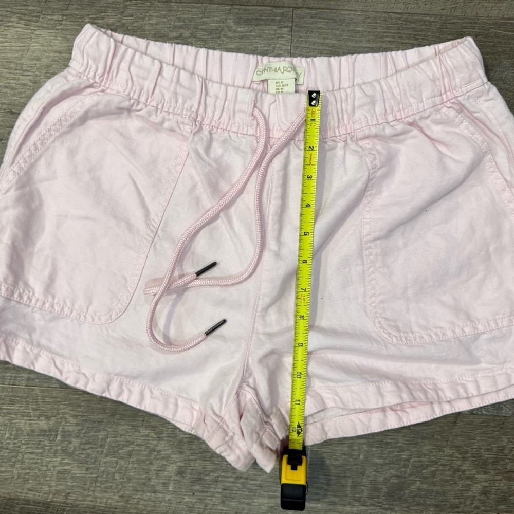 Cynthia Rowley Light Pink Womens Shorts Size M - Picture 3 of 8